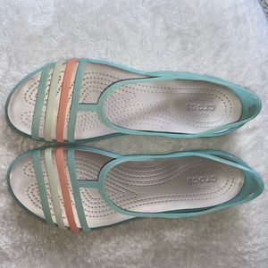 💜3/$15 Crocs size 11 Sandals